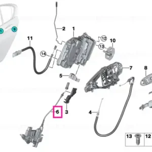 Automatic Soft Closing, left - BMW Reduceri