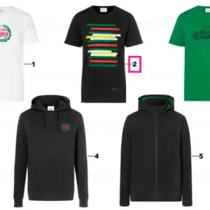 MINI T-shirt men stripes BLACK, L - BMW - Mini Premium