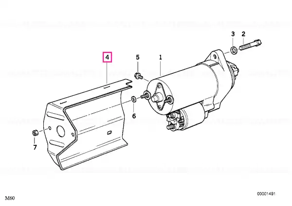 Reducere specială Heat resistant plate - BMW