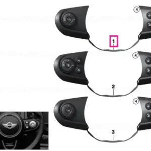 Switch multifuncțional volan sport - BMW - Mini Ultima șansă