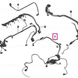 Wrng.harness,motor,sensorsystem,module 1 AWD-AUT-EU6 - BMW Mai ieftin