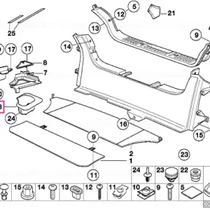 Reducere de preț holder for M-Mobility system - BMW