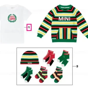 MINI T-shirt kids vintage logo WHITE, 4-5Y/110 - BMW - Mini Reducere de preț