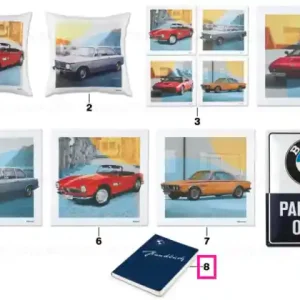 BMW Classic notebook DARK BLUE Reducere