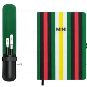 MINI notebook striped MULTICOL. - BMW - Mini Ofertă de sezon