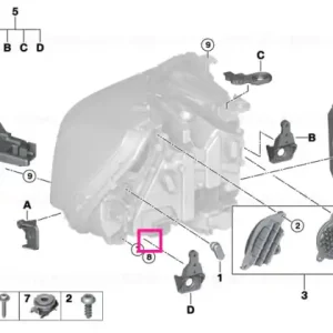 Cel mai vândut LED mod.turn sig./dayti.run.lights right - BMW