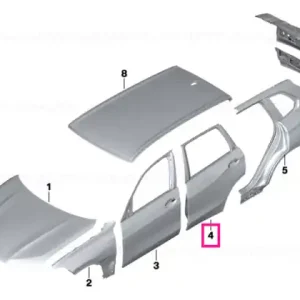 Reducere de preț Door, rear left - BMW