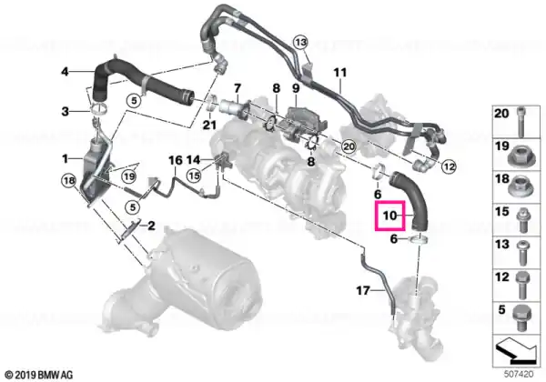 Reduceri EGR line - BMW