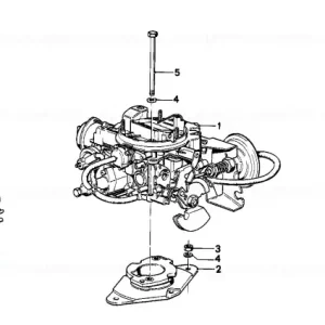 Set garnituri carburator 1B2 - BMW Ieftin