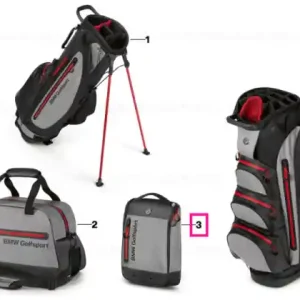 BMW Golfsport shoe bag GREY/BLACK Ofertă limitată