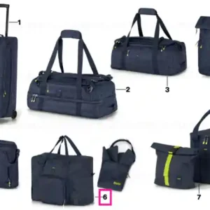 BMW Active shopping bag DARK BLUE/LIME Ofertă de sezon
