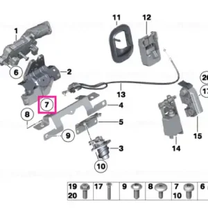 Surub Torx cu roseta ISA M6X13 - BMW Nu rata