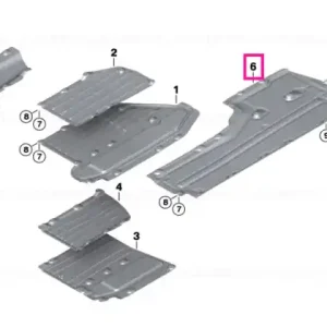Underbody panelling, side right - BMW Cumpără acum