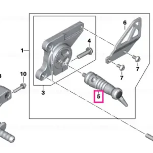 Discount Footrest, left STORM - BMW Motorrad
