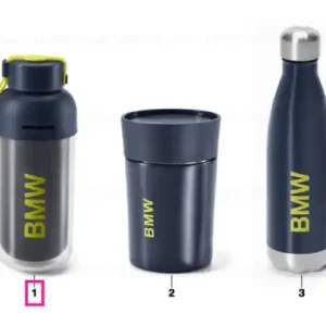 Calitate înaltă BMW Active water bottle sports DARK BLUE/LIME