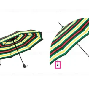 MINI umbrella walking stick striped MULTICOL. - BMW - Mini Preț mic