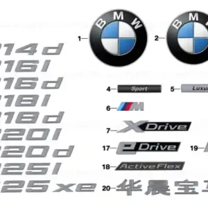Reducere extra Lettering 214 D - BMW