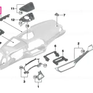 Cumpără acum Ornament dezgheţator parbriz mijloc - BMW