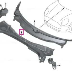 Capac tablă vânt, partea 2 - BMW - Mini Cel mai vândut