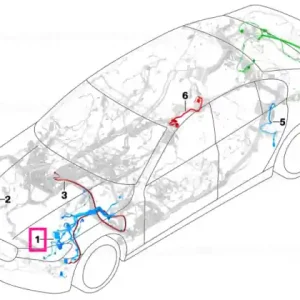 Reducere de preț Front left repair wiring set - BMW