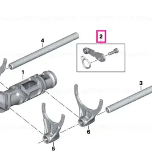 Reducere extra Set retaining lever - BMW Motorrad