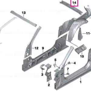 Rear window frame - BMW Noutate