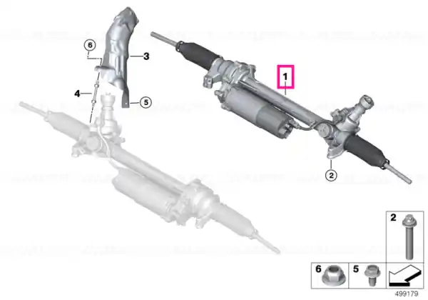 Chilipir Exch. steering box, electr. - BMW