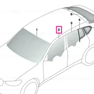 Side window, door, right front - BMW Cumpără online