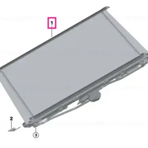 Cumpără online Sun blind for rear window SCHWARZ - BMW