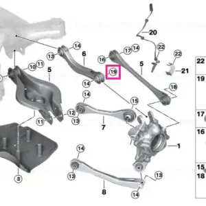 Comandă acum Șurub hexagonal cu flanșă M12X1,5X95 ZNS3 - BMW