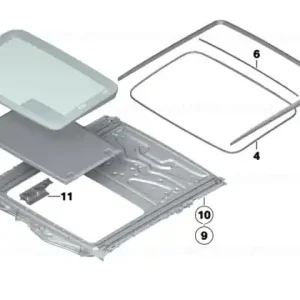 Supended headliner OYSTER - BMW Cel mai vândut