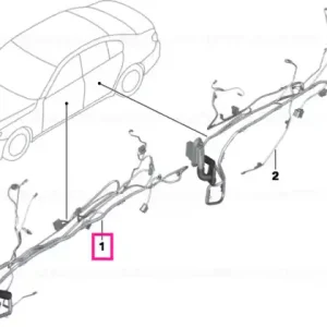 Reducere de preț Driver's side door cable harness - BMW