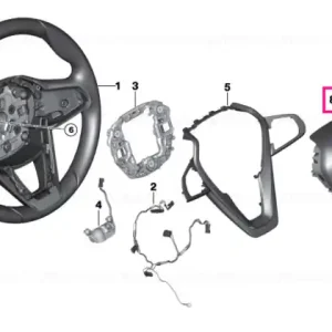 Airbag module, driver's side - BMW Cel mai vândut