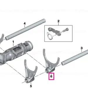 Shift fork 6th and 3rd gear - BMW Motorrad Nu rata