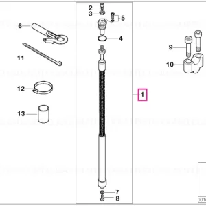 Ofertă specială Cartridge, Sport suspension, jounce, L - BMW Motorrad