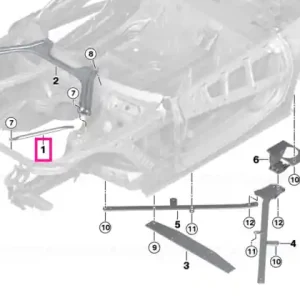 Vezi acum Strut tower brace, right - BMW