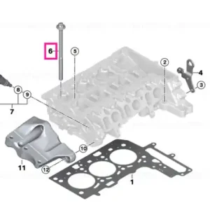 Chilipir Set șurub cilindru M12X1,5X200 - BMW