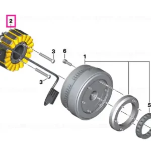 Alternator stator - BMW Motorrad Super ofertă