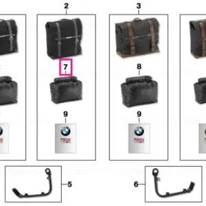 Liner side bag right/left WASSERDICHT - BMW Motorrad Lichidare de stoc