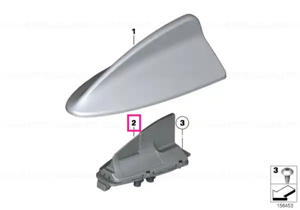 Roof antenna - BMW Chilipir