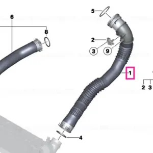 Charge-air duct - BMW Promoție