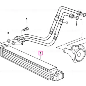 Comandă acum Oil cooler - BMW