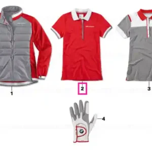 BMW Golfsport polo shirt women RED, M Retur gratuit