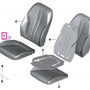 Capot piele scaun basic LCFF,LCFI ELF.W - BMW Reducere extra