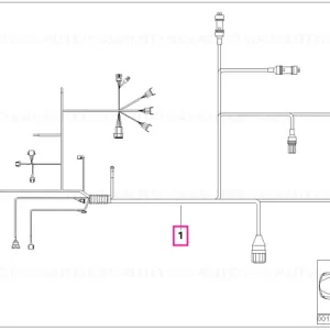 Chilipir wiring harness, engine trans. module - BMW