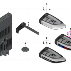 Radio remote control M Sport US - BMW Noutate
