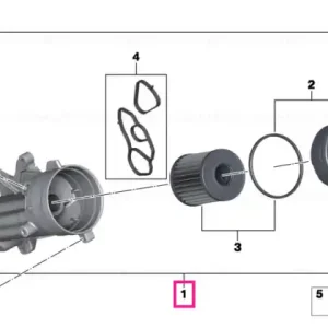 Filtru de ulei cu capac plastic - BMW - Mini Livrare expres
