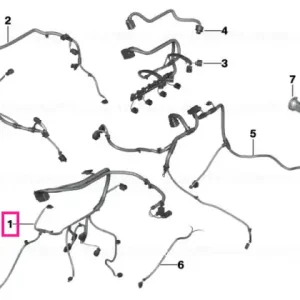 Reduceri Wrng.harness,motor,sensorsystem,module 1 - BMW