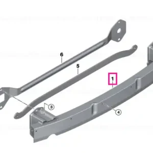 Carrier, bumper rear - BMW Vezi acum