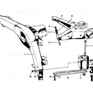 Trailing arm, right - BMW Calitate înaltă